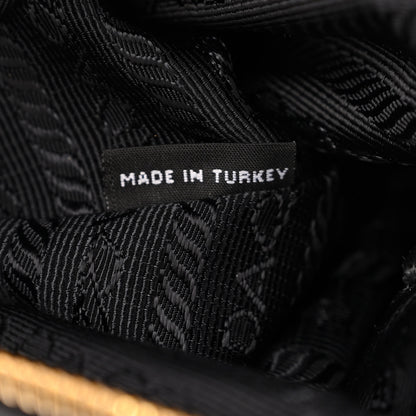 Prada Tessuto Nylon Saffiano Satchel Black 7 of 11