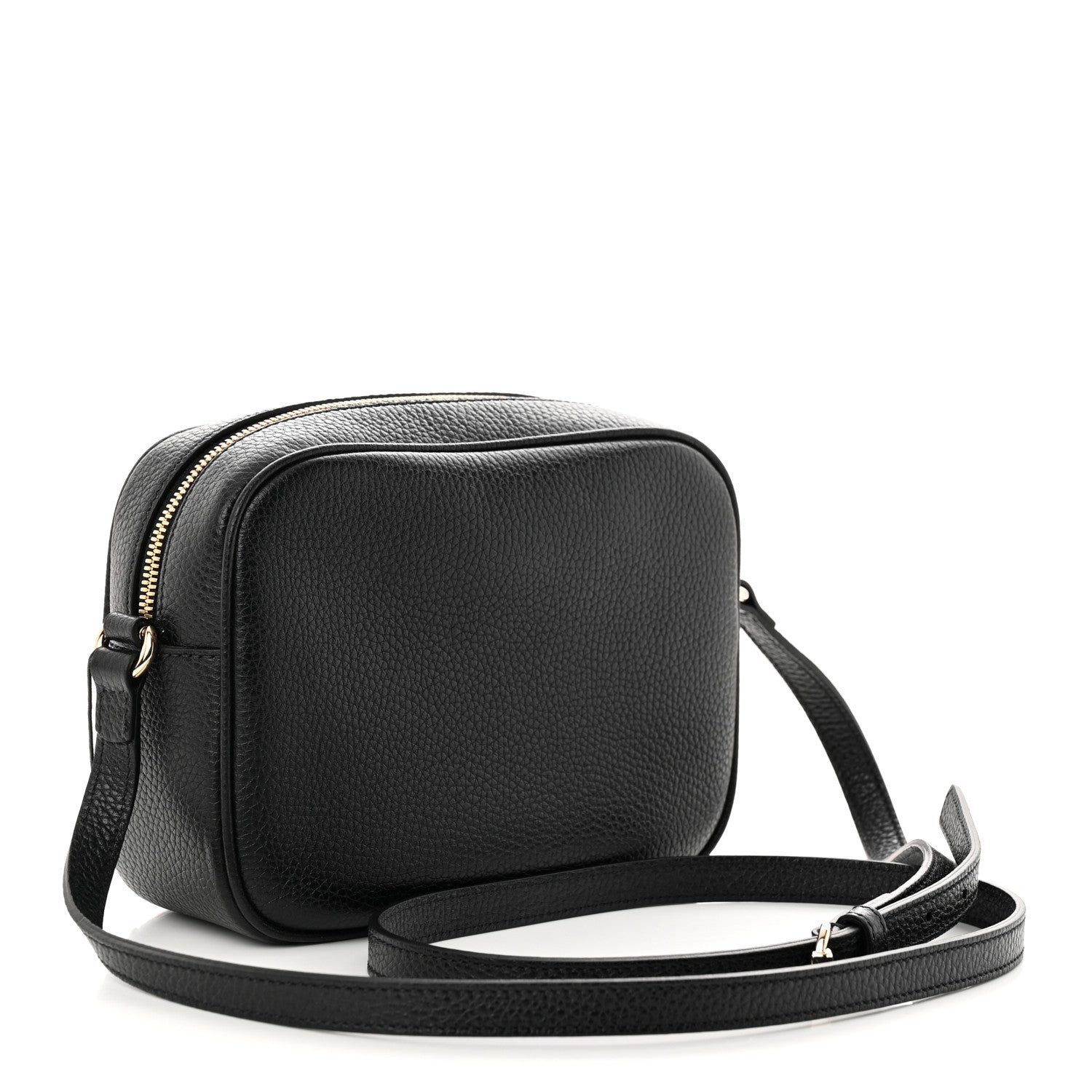 Gucci Pebbled Calfskin Small Soho Disco Bag Black 3 of 10