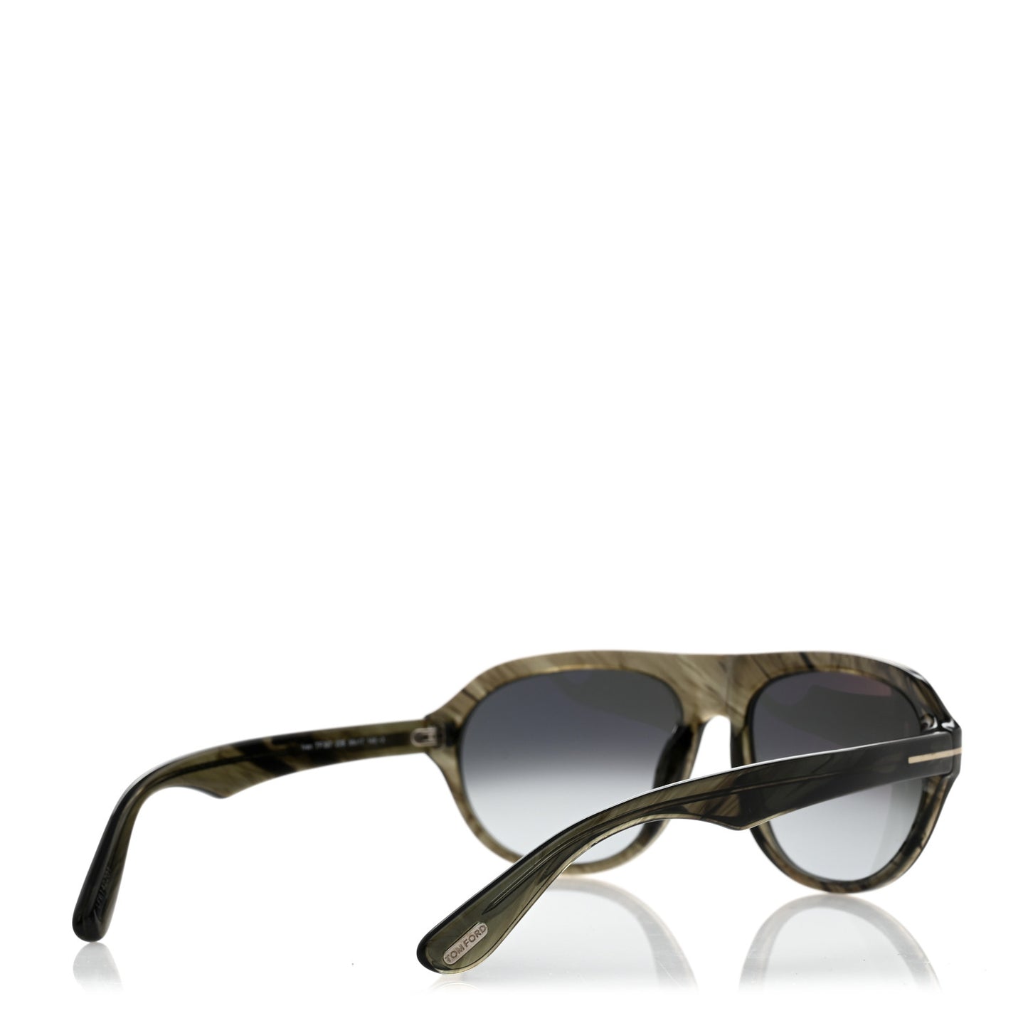 Acetate Ivan Sunglasses TF397 Black