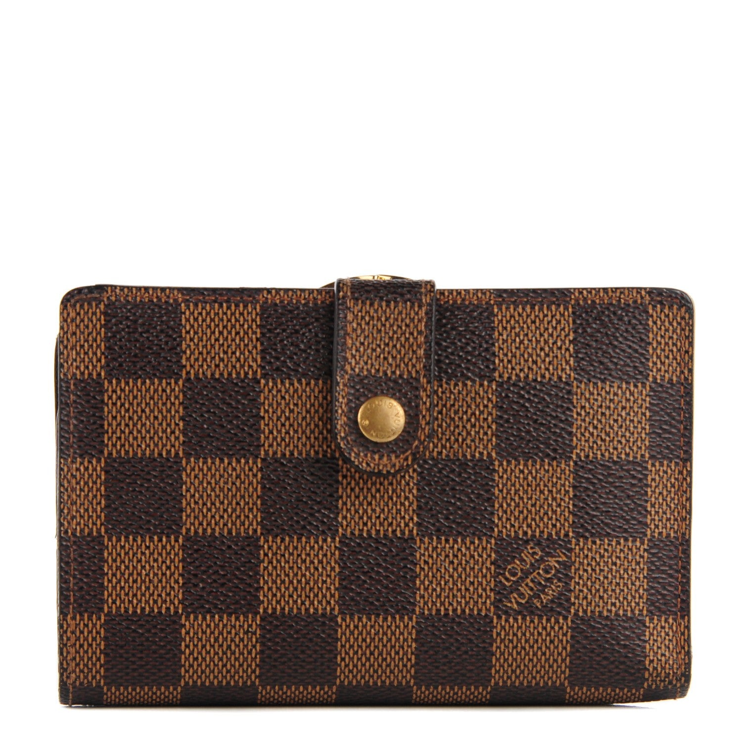 Louis Vuitton Damier Ebene French Purse Wallet 1 of 7