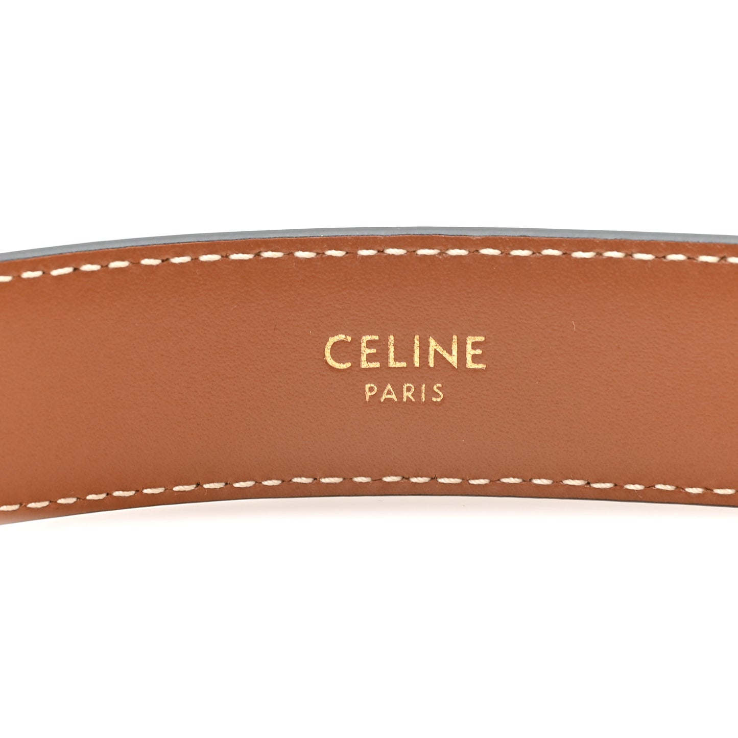 Natural Calfskin Medium 25mm Triomphe Belt 70 28 Tan