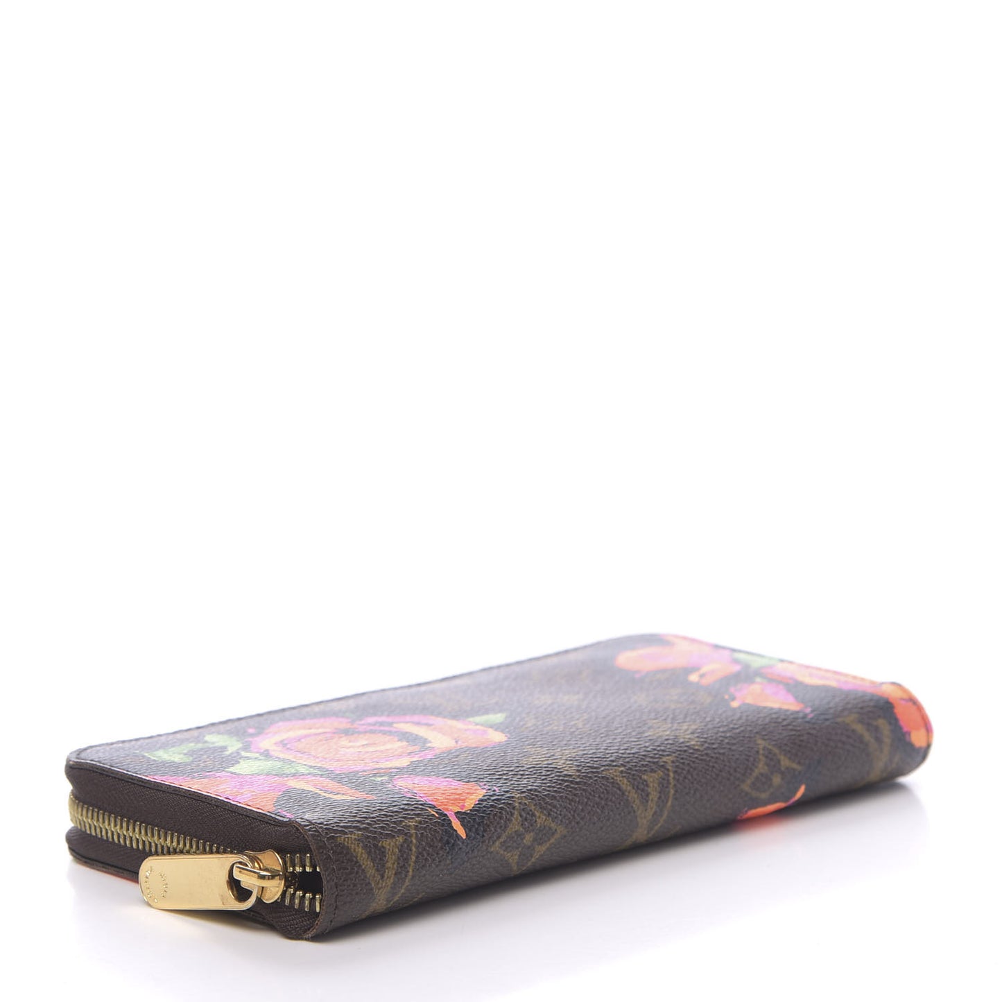 Monogram Roses Zippy Wallet