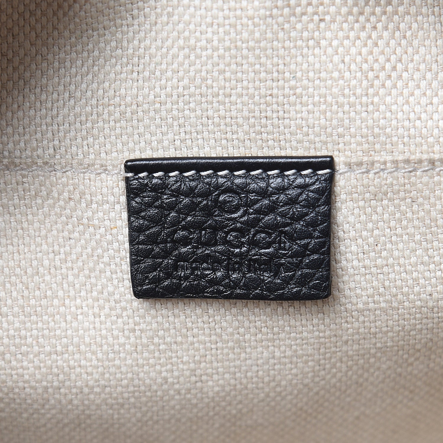 Gucci Pebbled Calfskin Small Soho Disco Bag Black 6 of 11