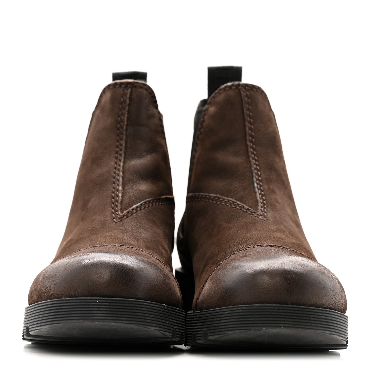 Suede Chelsea Boots 37.5 Dark Brown