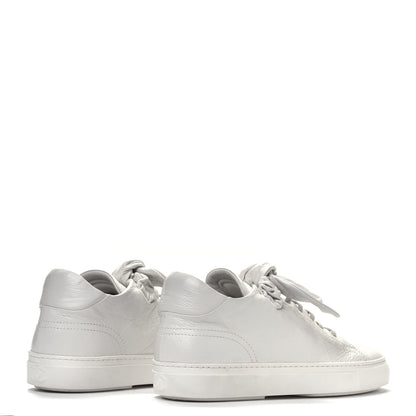 Chanel Crumpled Calfskin Womens CC Bow Sneakers White 3 of 4