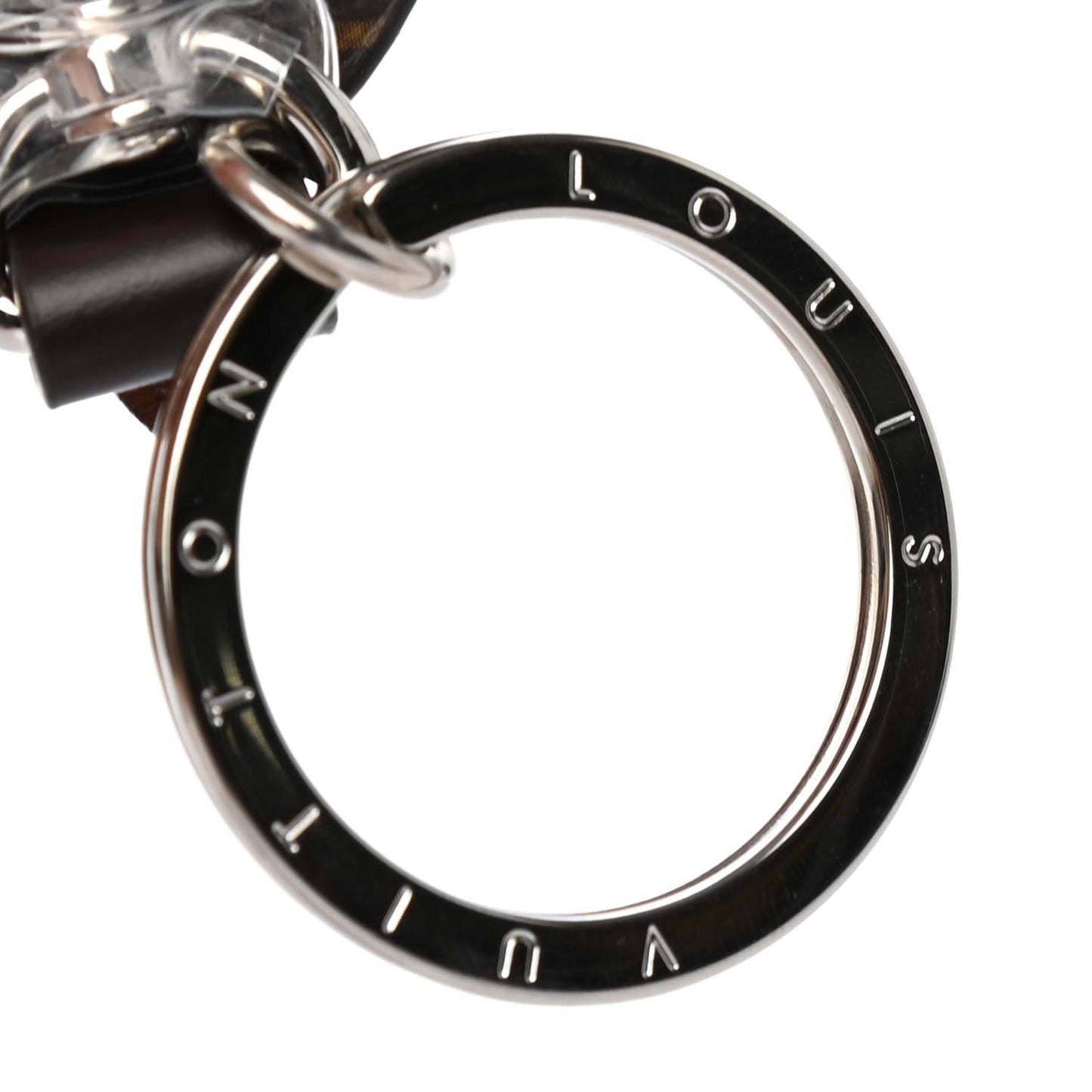 Monogram Dog Bag Charm Key Holder