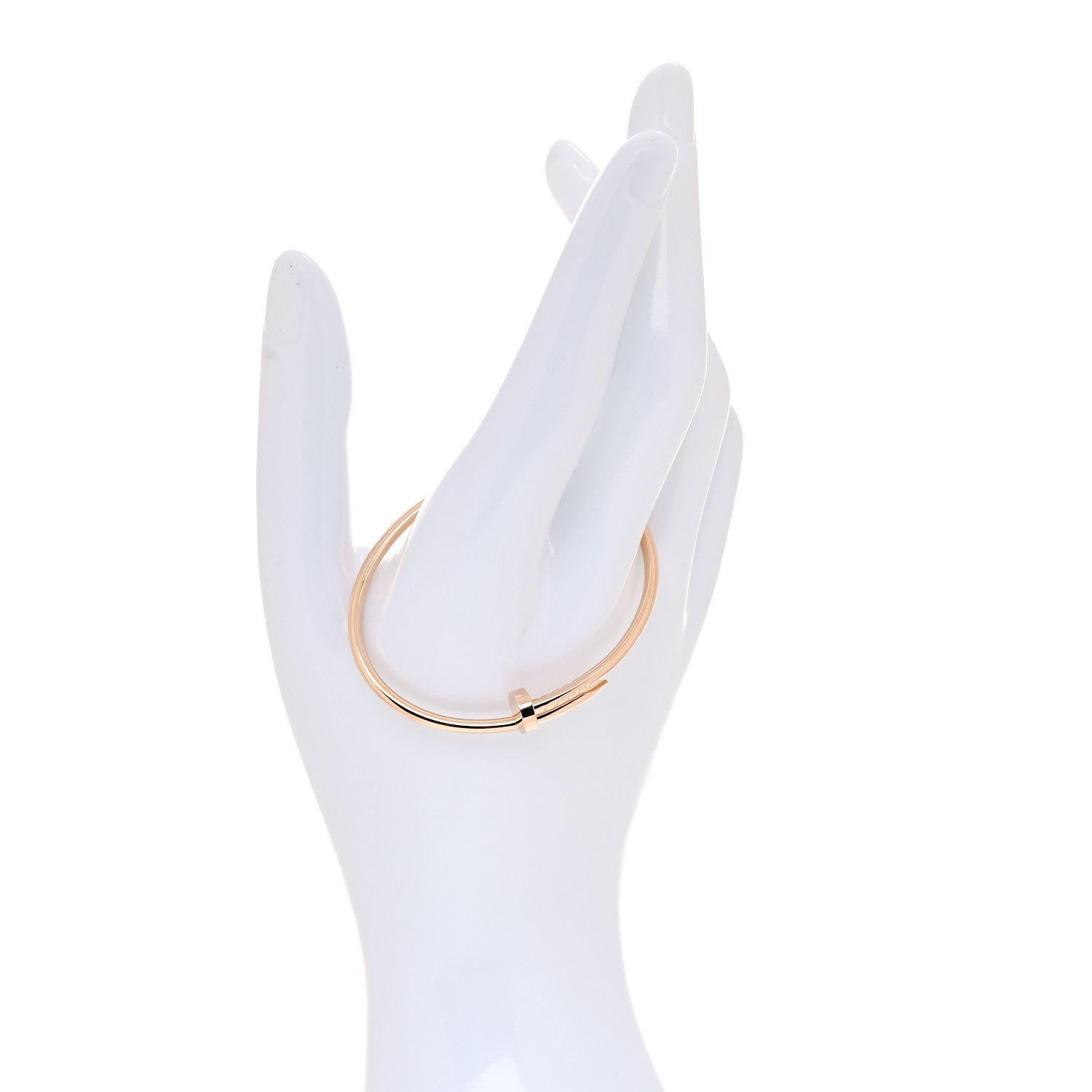 Cartier 18K Pink Gold Small Juste Un Clou Bracelet 14 2 of 6