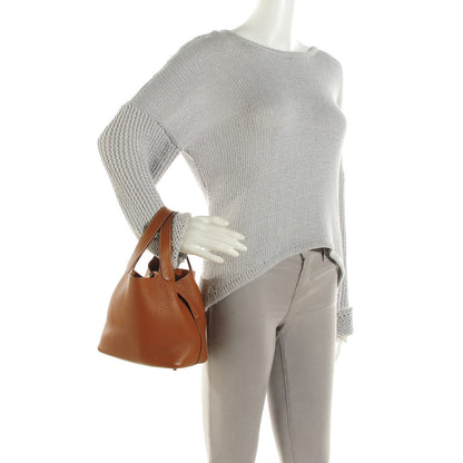 Hermes Taurillon Clemence Picotin 18 PM Gold 2 of 7