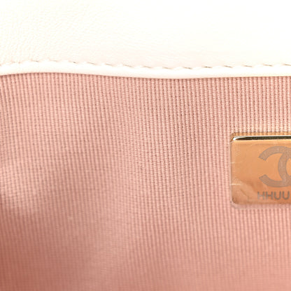 Chanel Lambskin Quilted Chanel Clip Flap White 7 of 10