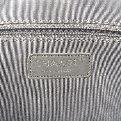 Chanel Washed Lambskin Quilted Large Chain Around Messenger Black 6 of 11