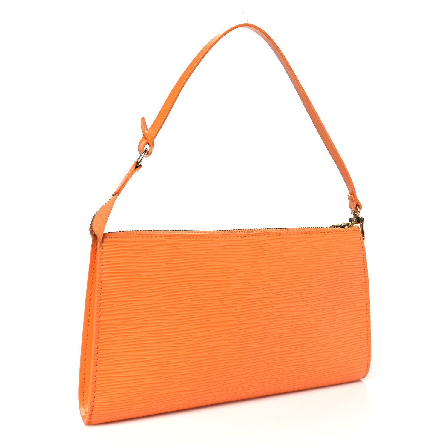 Louis Vuitton Epi Pochette Accessories 24 Mandarin 3 of 12