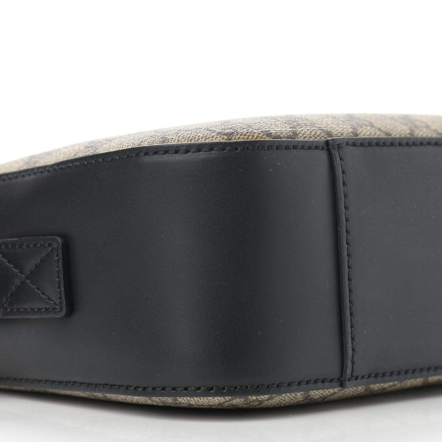 GG Supreme Monogram Camera Bag Beige Black