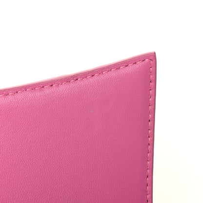 Balenciaga Shiny Calfskin Crocodile Embossed Hourglass Top Handle Bag XS Baby Pink 7 of 8