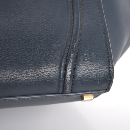 Celine Supple Calfskin Medium Phantom Luggage Slate Blue 17 of 26