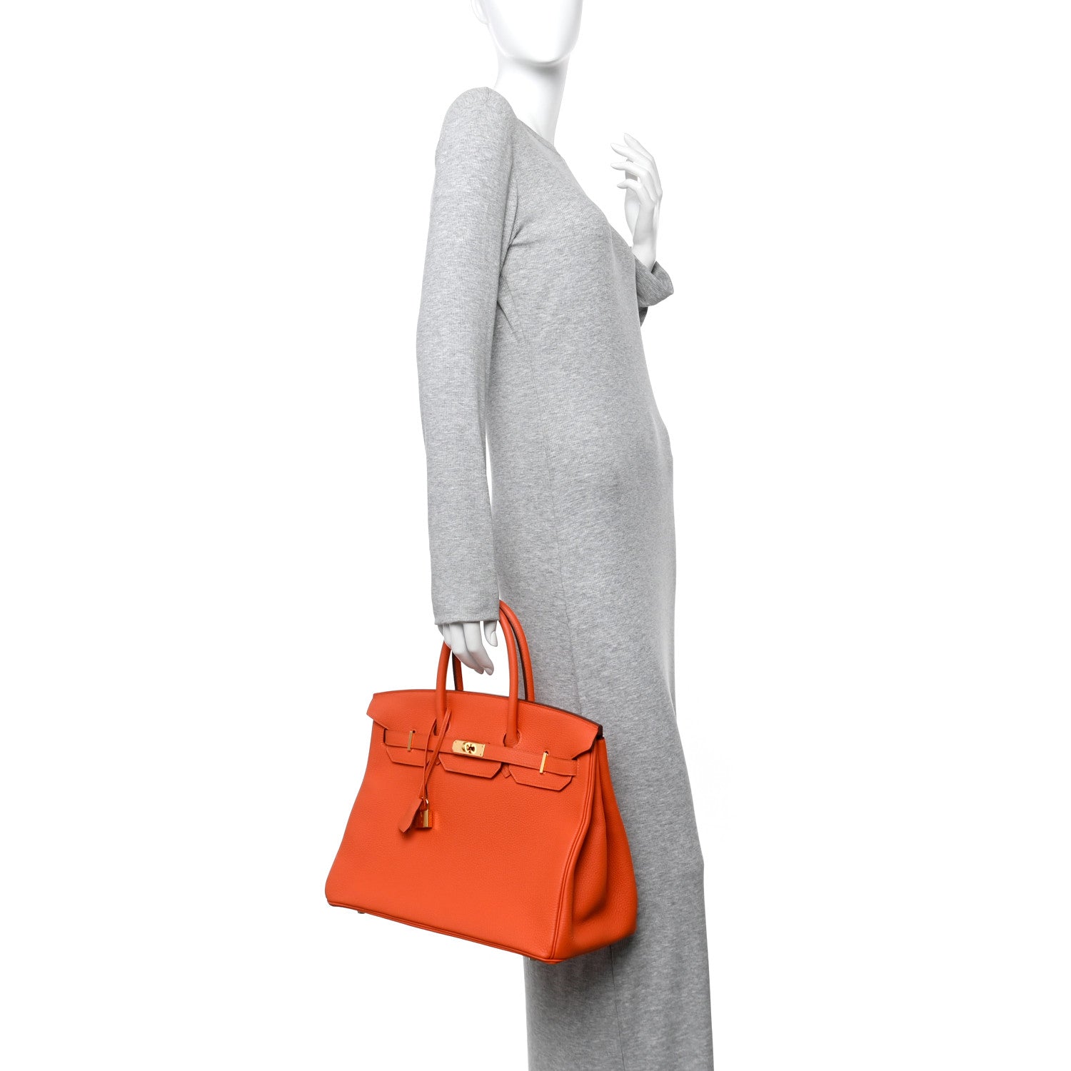 Hermes Togo BIRKIN 35 Feu 2 of 11