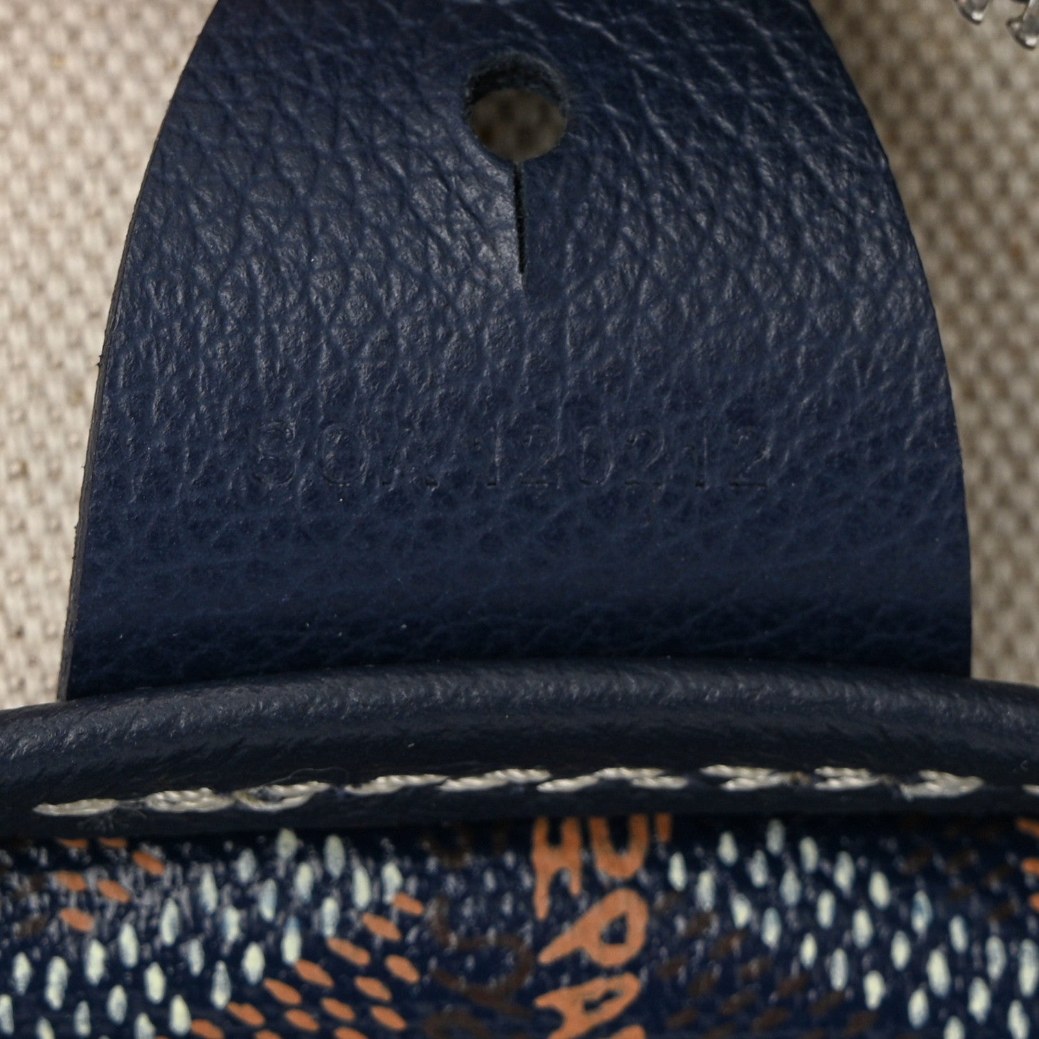 Goyard Goyardine Artois PM Navy 7 of 14