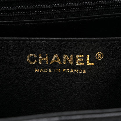 Chanel Caviar Quilted 31 Rue Cambon Top Handle Flap Black 6 of 11