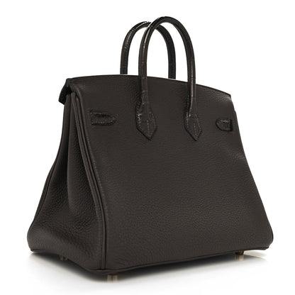 Hermes Togo Matte Alligator Birkin Touch 25 Ebene 3 of 10