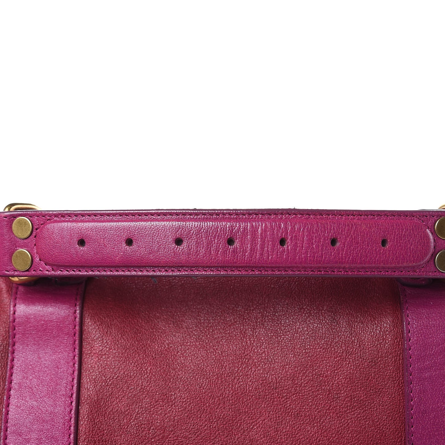 Lambskin Large Bi-Color PS1 Satchel