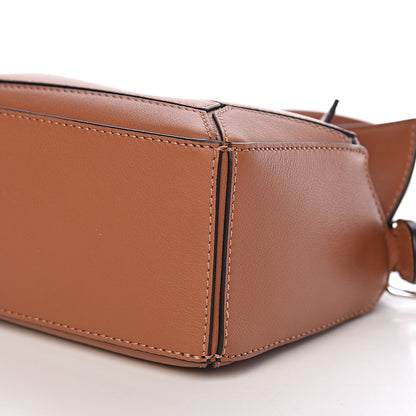 Loewe Calfskin Mini Puzzle Bag Tan 8 of 9