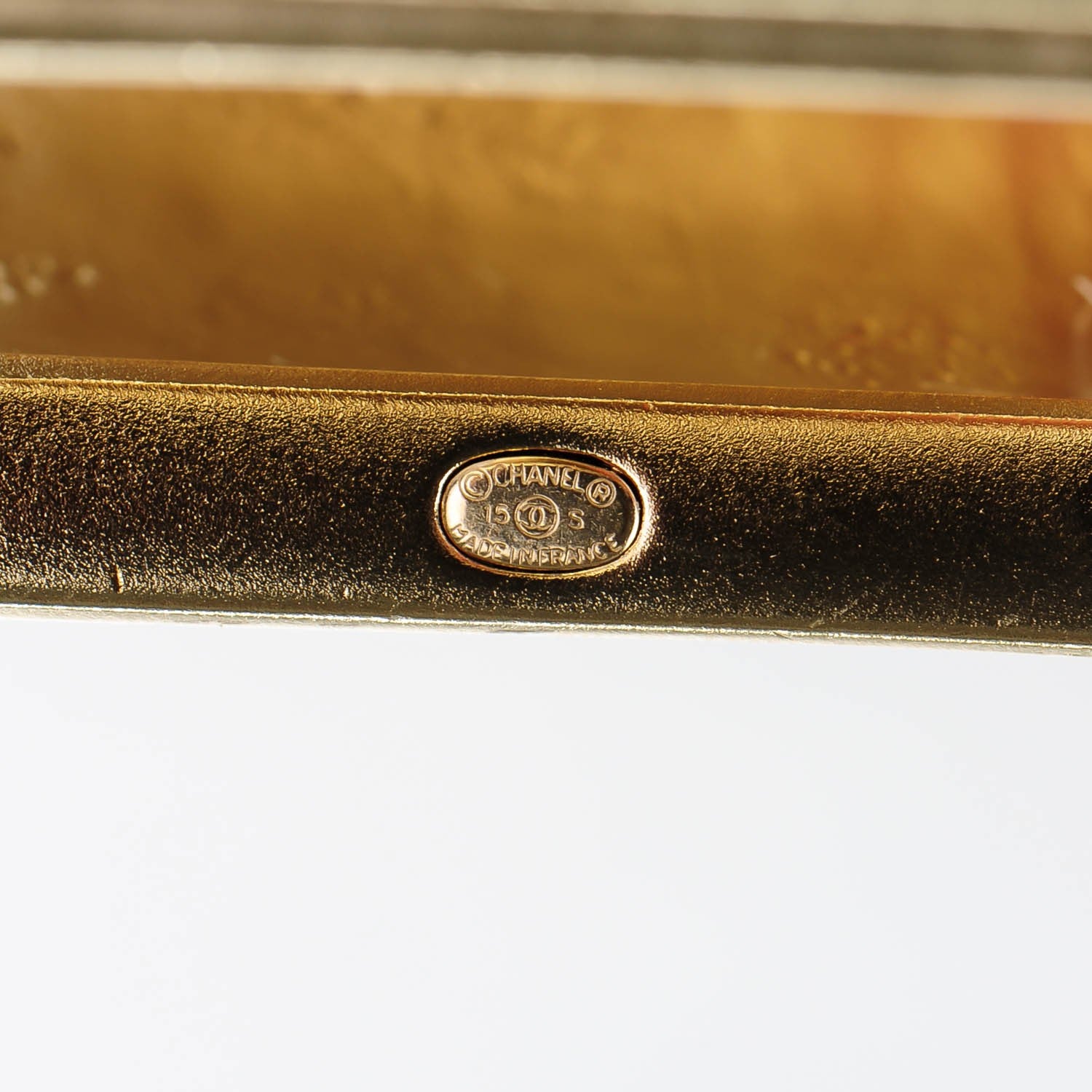 Chanel Crystal Flower Power Cuff Gold Multicolor 4 of 4