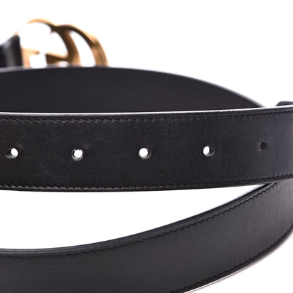 Gucci Calfskin Double G 30mm Belt 85 34 Black 6 of 7