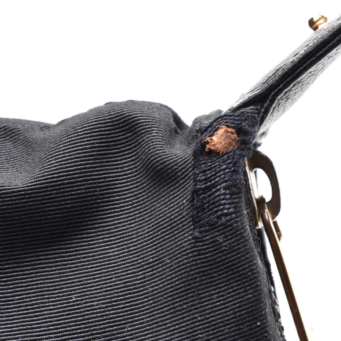 Calfskin Cerf Executive Shopper Tote Black