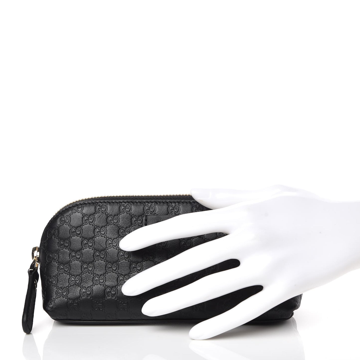 Guccissima Small Cosmetic Case Black