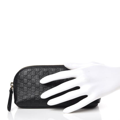Gucci Guccissima Small Cosmetic Case Black 2 of 9
