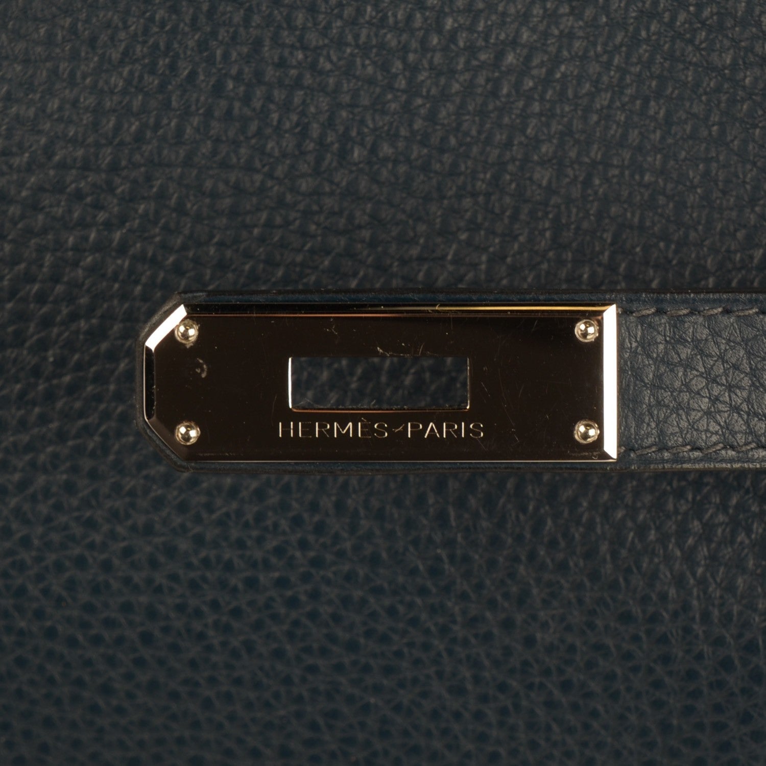 Hermes Taurillon Clemence Kelly Retourne 35 Bleu De Prusse 10 of 23