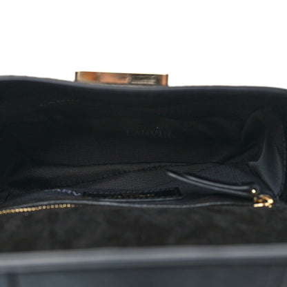 Lanvin Snakeskin JL Carnet Crossbody Black 6 of 14