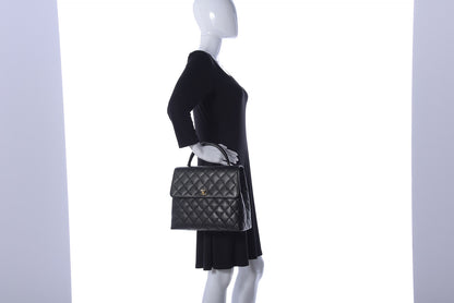Chanel Caviar Quilted Medallion Tote Black 2 of 11