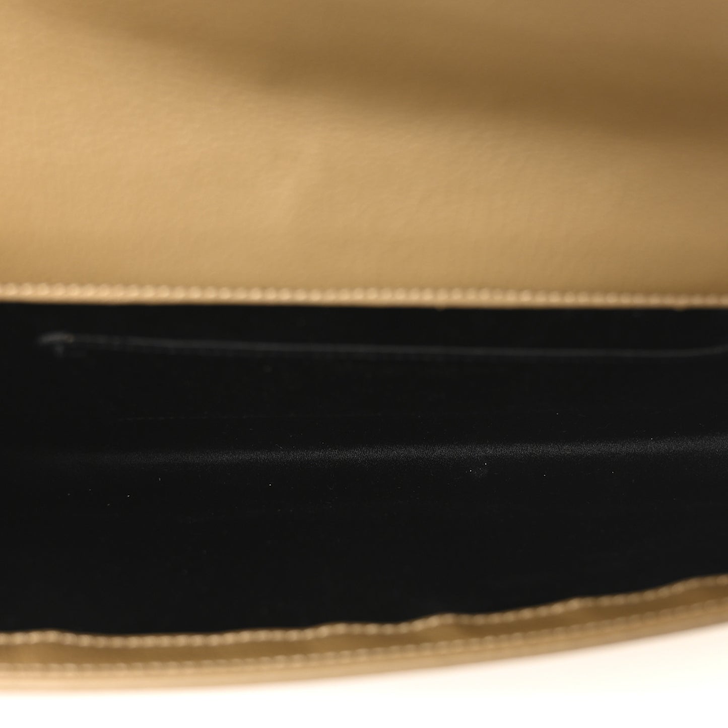 Calfskin Monogram Large Belle De Jour Clutch Beige