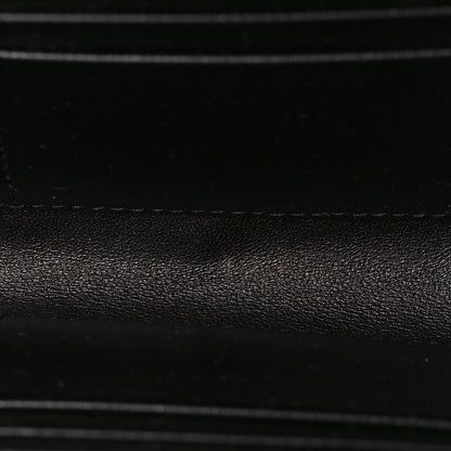 Christian Dior Grained Calfskin Cannage Lady Dior Rendezvous Chain Wallet Black 6 of 11