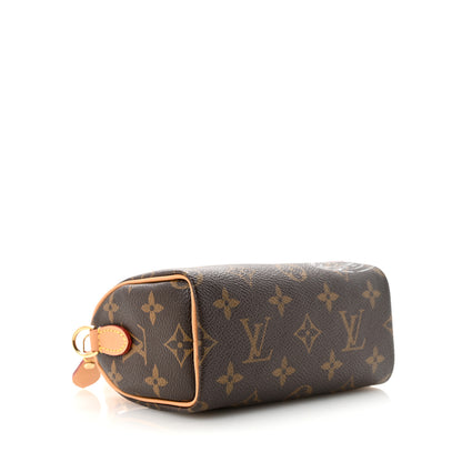 Louis Vuitton Monogram Vivienne Ice Skating Nano Speedy Bandouliere Pink 4 of 10