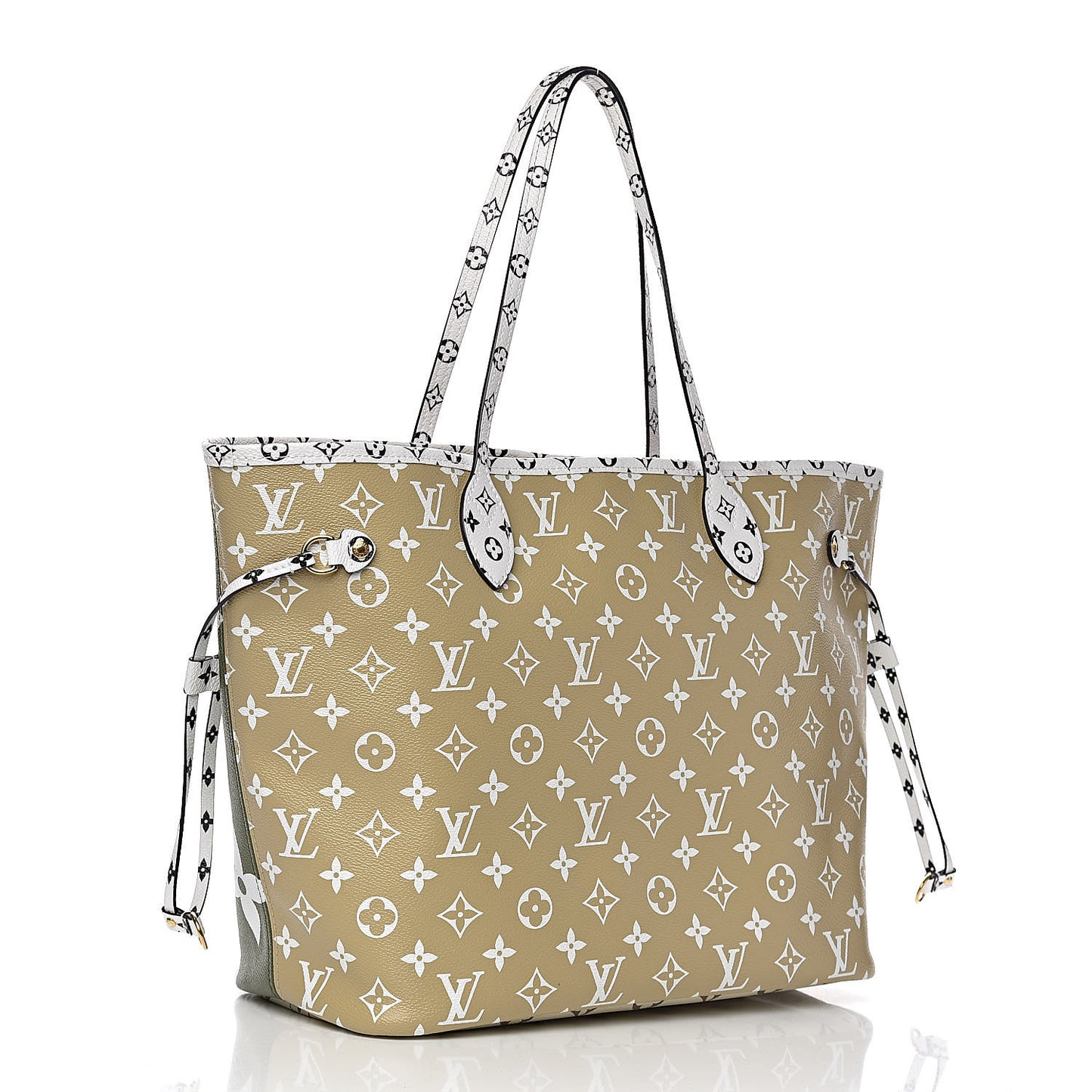 Monogram Giant Neverfull MM Kaki