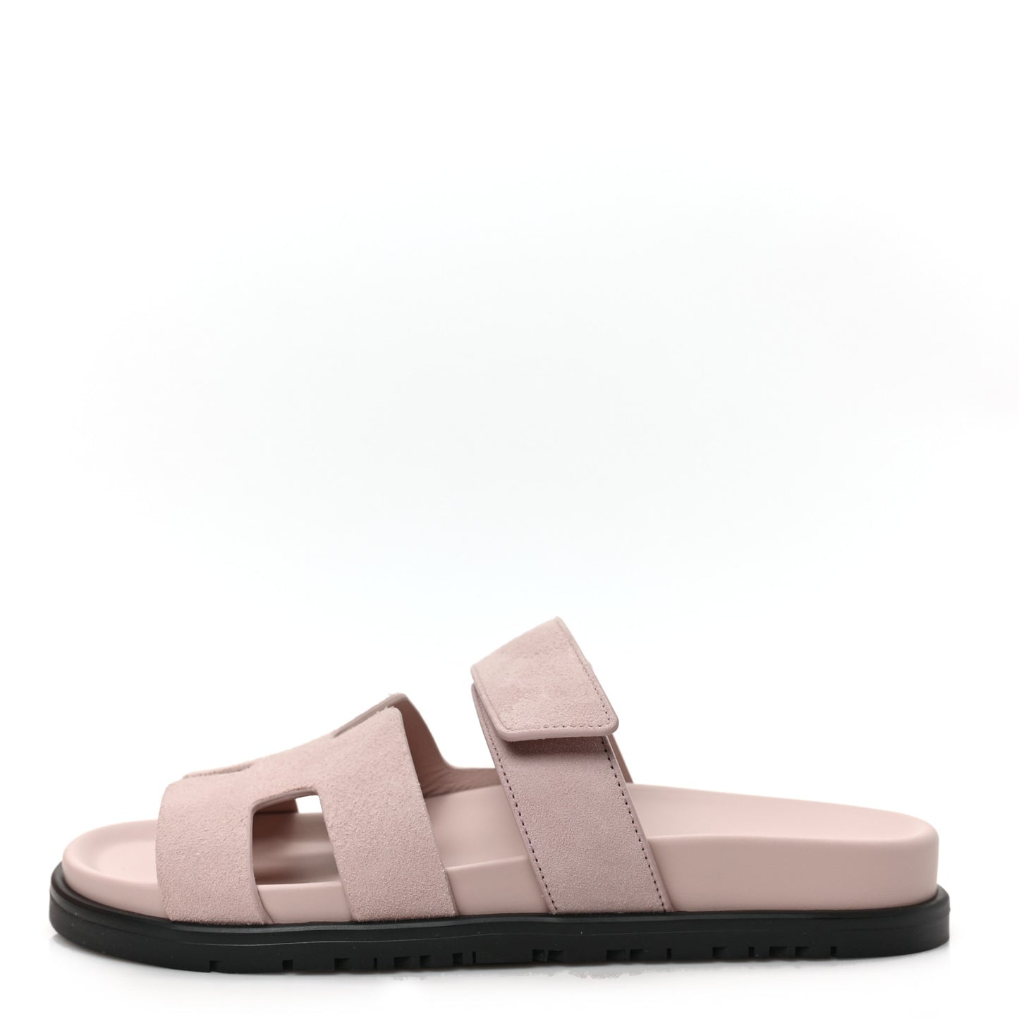 Suede Goatskin Womens Chypre Sandals 36 Rose Porcelaine