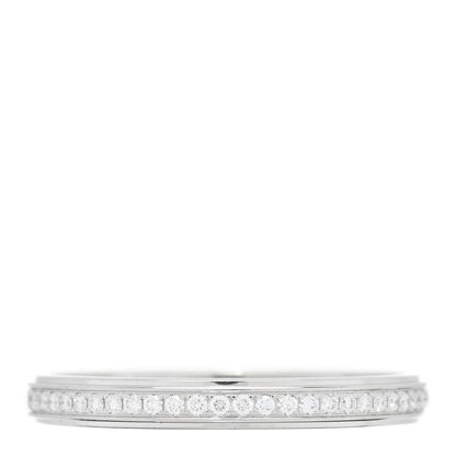 Cartier Platinum Diamond 2.3mm D'Amour Wedding Band Ring 50 5.25 3 of 4