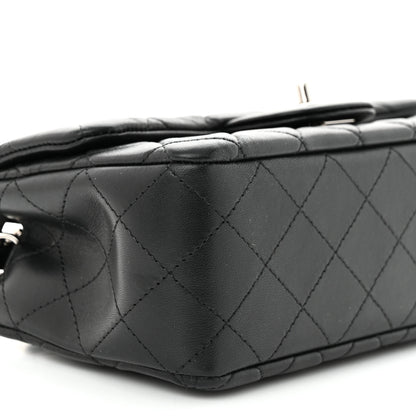 Chanel Lambskin Quilted Mini Rectangular Flap Black 9 of 10
