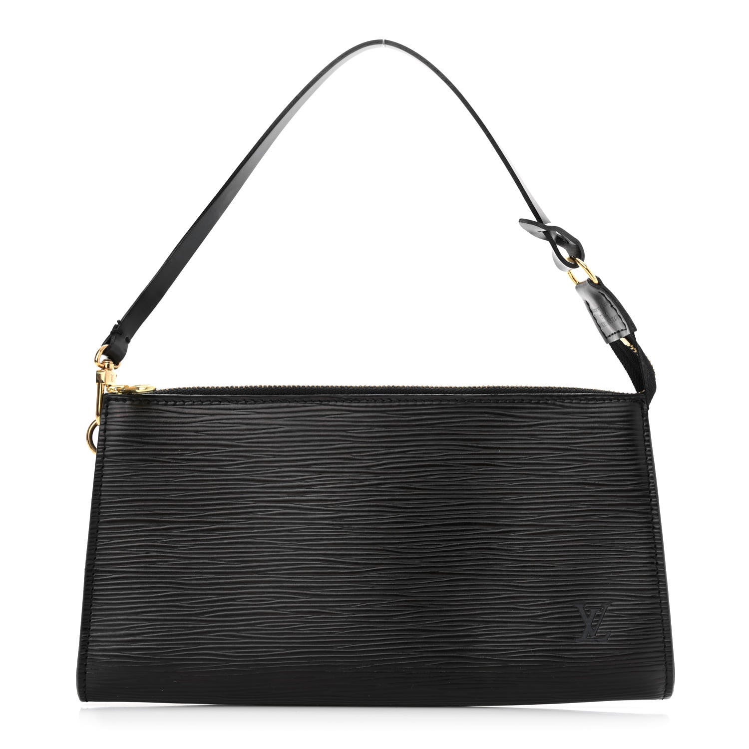Louis Vuitton Epi Pochette Accessories 24 Black 1 of 11