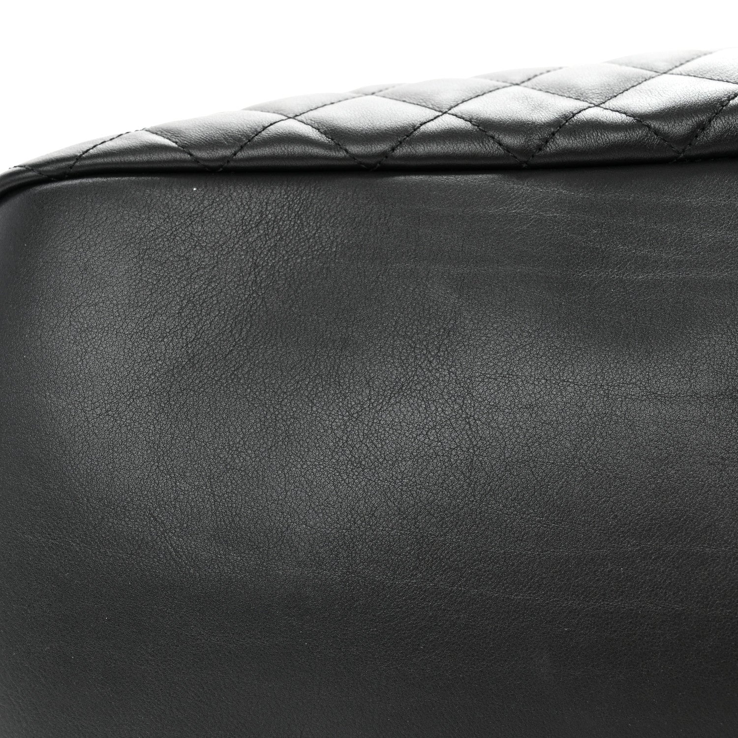 Saint Laurent Calfskin Quilted ES Giant Travel Bag Black 12 of 15