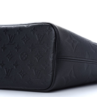Louis Vuitton Empreinte Monogram Giant Neverfull MM Black 9 of 9