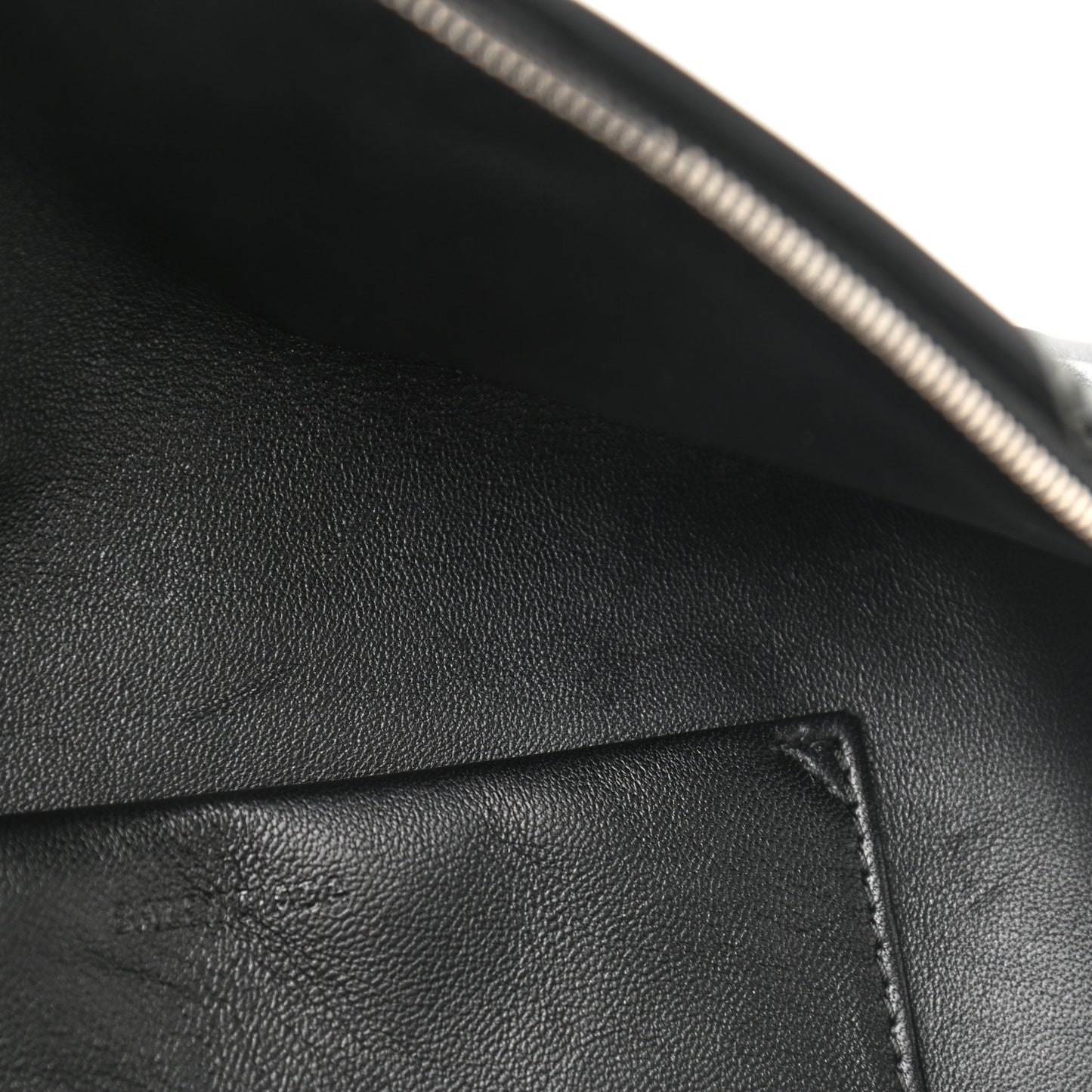 Calfskin Losange Monogram XS Souvenir Belt Bag Black Grey