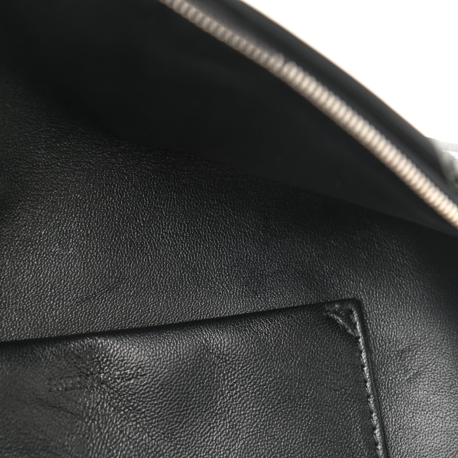 Balenciaga Calfskin Losange Monogram XS Souvenir Belt Bag Black Grey 9 of 12