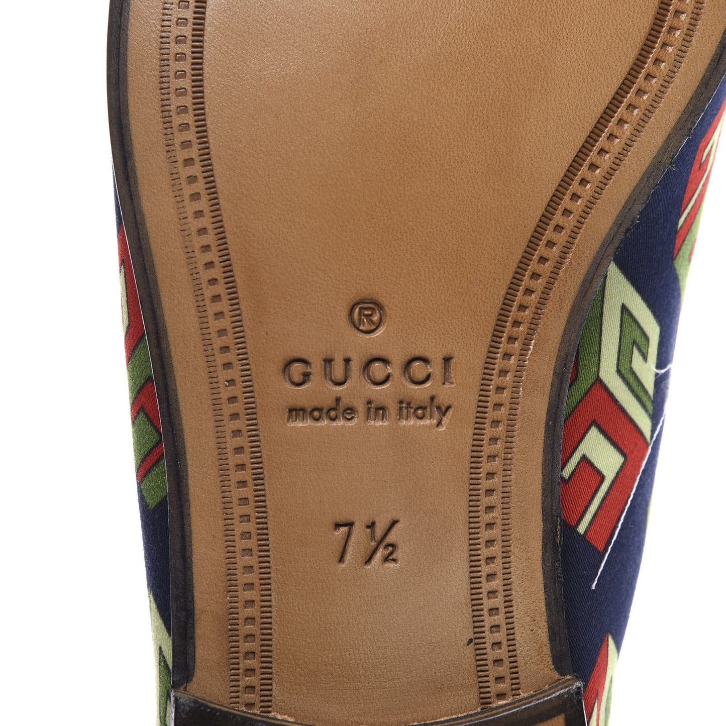 Satin Lambskin Mini GG Wallpaper Mens Brixton Horsebit Loafers 7.5 Royal Blue Blue Agata