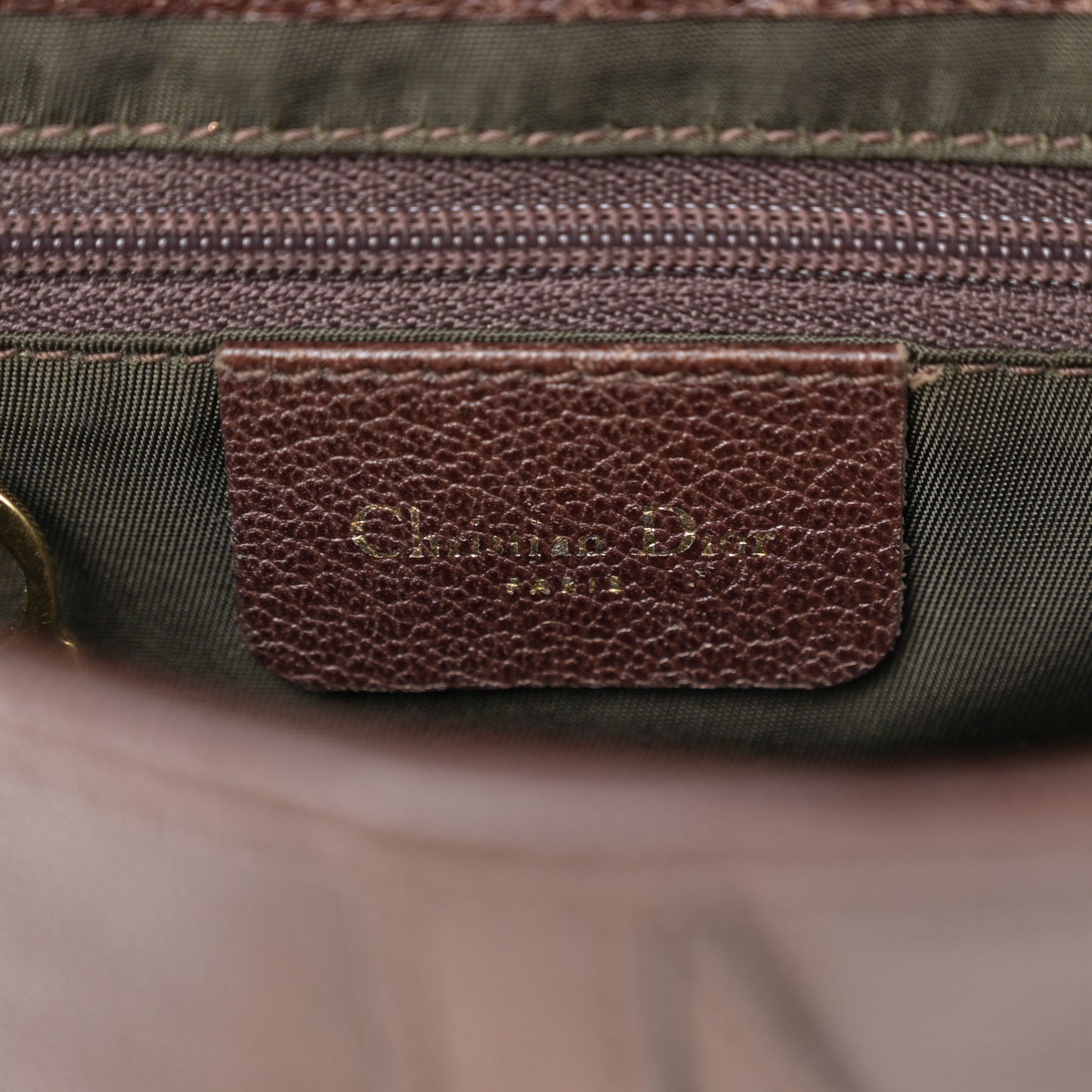 Calfskin Saddle Bag Brown