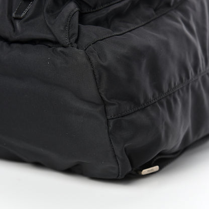 Prada Nylon Vela Medium Backpack Black 9 of 11