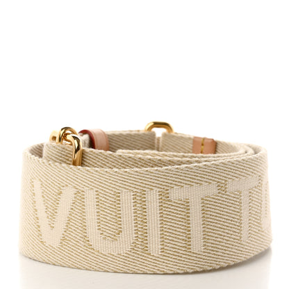 Louis Vuitton Monogram Utility Crossbody Bandouliere Shoulder Strap Beige 2 of 5