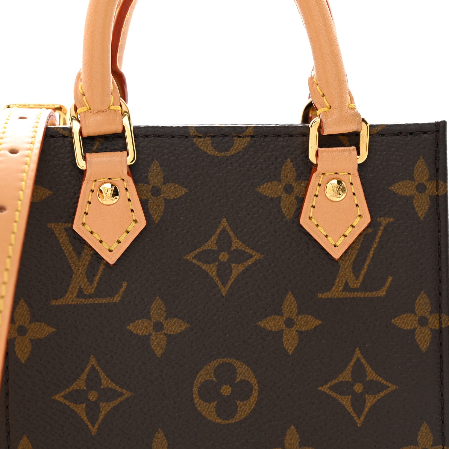 Louis Vuitton Monogram Petit Sac Plat 8 of 10