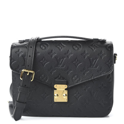 Louis Vuitton Empreinte Pochette Metis Black 1 of 10
